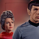 Amanda and Spock have a tense discussion in what is arguably Fontana’s finest work on Trek, “Journey to Babel.”